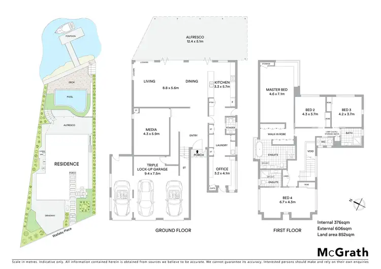 Floorplan of Homely house listing, 8 Wallaby Place, Sorrento QLD 4217