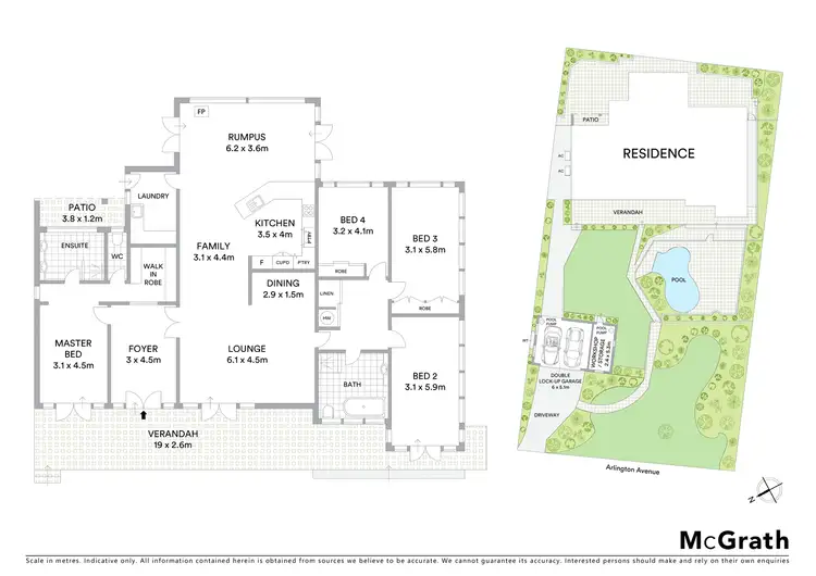 Floorplan of Homely house listing, 18 Arlington Avenue, Castle Hill NSW 2154