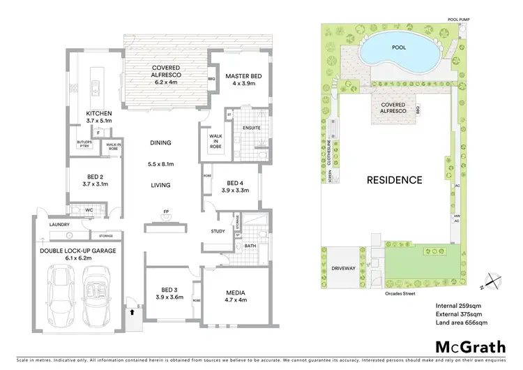 Floorplan of Homely house listing, 20 Orcades Street, Sunrise Beach QLD 4567