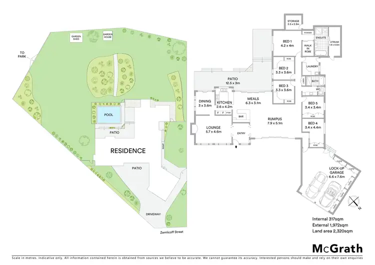 Floorplan of Homely house listing, 13 Zemlicoff Street, Frenchville QLD 4701