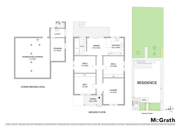 Floorplan of Homely house listing, 12 Cameron Street, Banksia NSW 2216