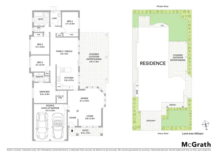 Floorplan of Homely house listing, 27 Exbury Road, Kellyville NSW 2155