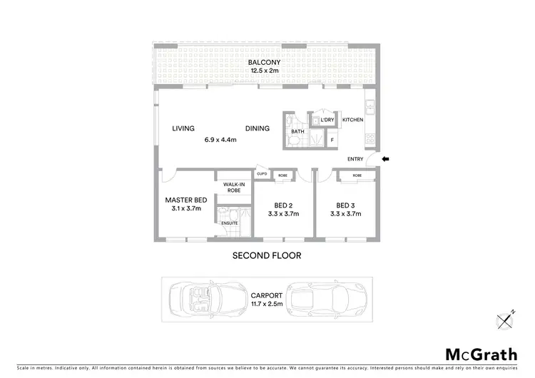 Floorplan of Homely apartment listing, 7/4 Holkham Avenue, Randwick NSW 2031