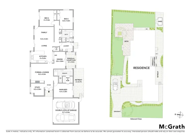Floorplan of Homely house listing, 42 Dalwood Close, Eleebana NSW 2282
