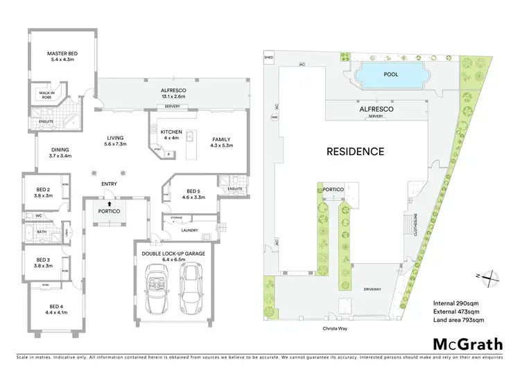 Floorplan of Homely house listing, 30 Christa Way, Benowa Waters QLD 4217