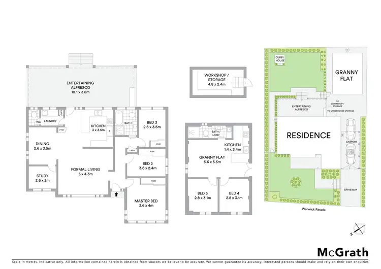 Floorplan of Homely house listing, 10 Warwick Parade, Castle Hill NSW 2154