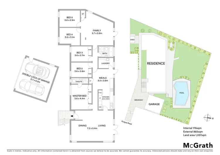 Floorplan of Homely house listing, 52B Kulgoa Road, Pymble NSW 2073