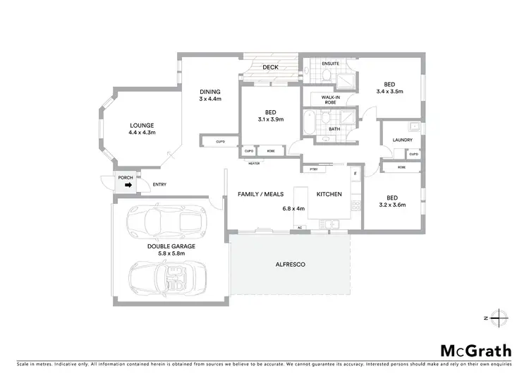 Floorplan of Homely house listing, 6 Strathbogie Walk, Burwood East VIC 3151