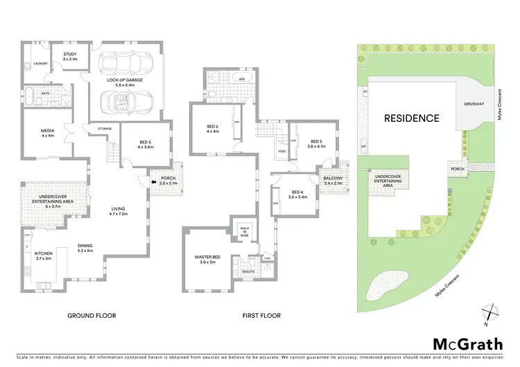 Floorplan of Homely house listing, 30 Myles Crescent, Kellyville NSW 2155
