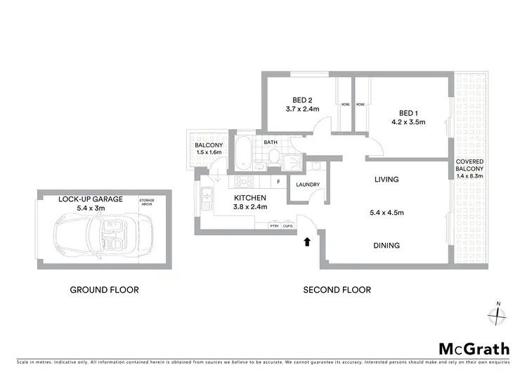 Floorplan of Homely apartment listing, 27/17 Frazer Street, Collaroy NSW 2097