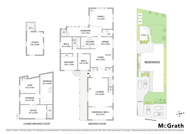 Floorplan of Homely house listing, 15 Allawah Avenue, Elanora Heights NSW 2101