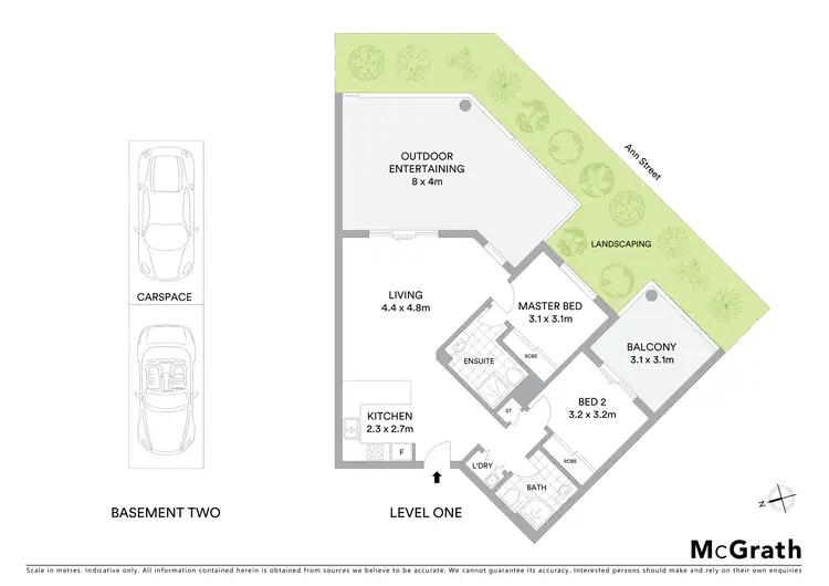 Floorplan of Homely apartment listing, F11/592 Ann Street, Fortitude Valley QLD 4006