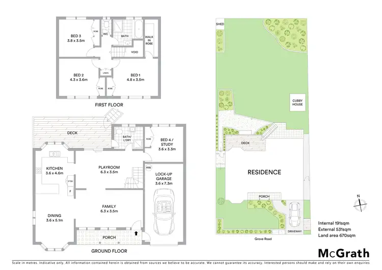 Floorplan of Homely house listing, 5 Grove Road, Wamberal NSW 2260
