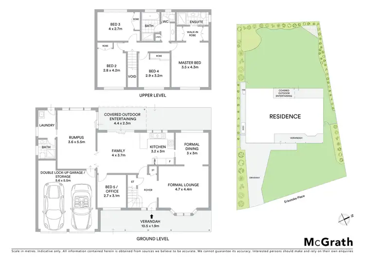 Floorplan of Homely house listing, 7 Erlestoke Place, Castle Hill NSW 2154