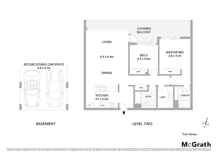 Floorplan of Homely apartment listing, 201/9 Myrtle Street, Botany NSW 2019