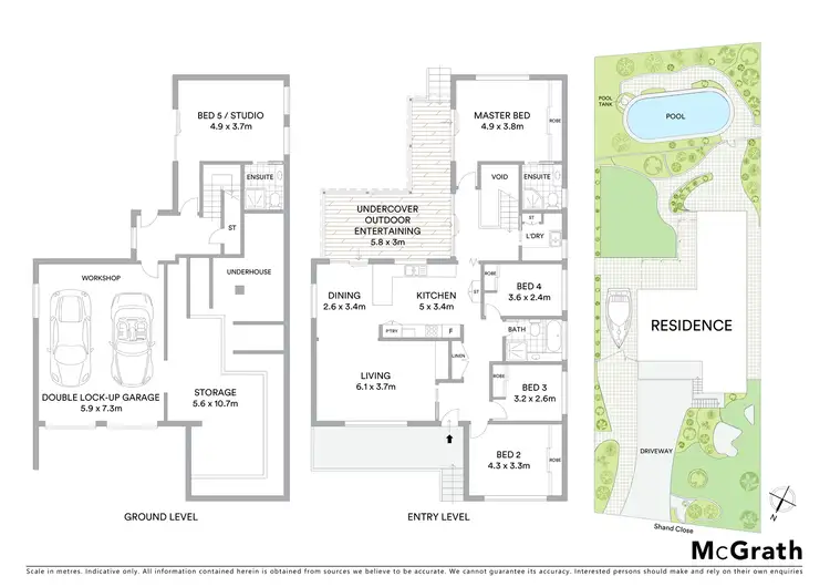 Floorplan of Homely house listing, 15 Shand Close, Illawong NSW 2234