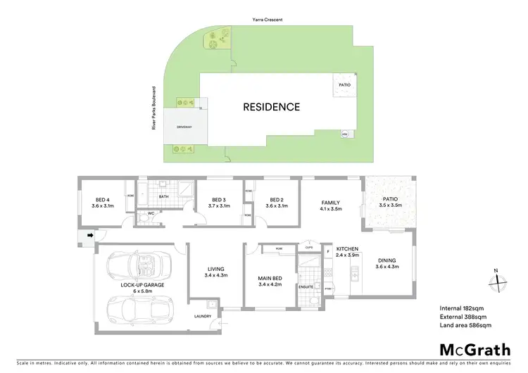 Floorplan of Homely house listing, 48 Yarra Crescent, Kelso QLD 4815