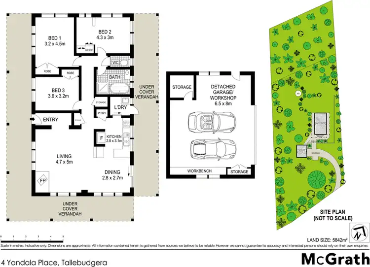 Floorplan of Homely house listing, 4 Yandala Place, Tallebudgera QLD 4228
