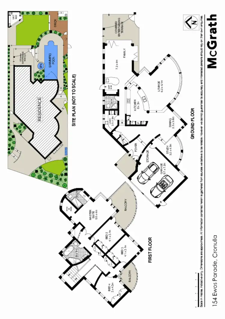 Floorplan of Homely house listing, 154 Ewos Parade, Cronulla NSW 2230