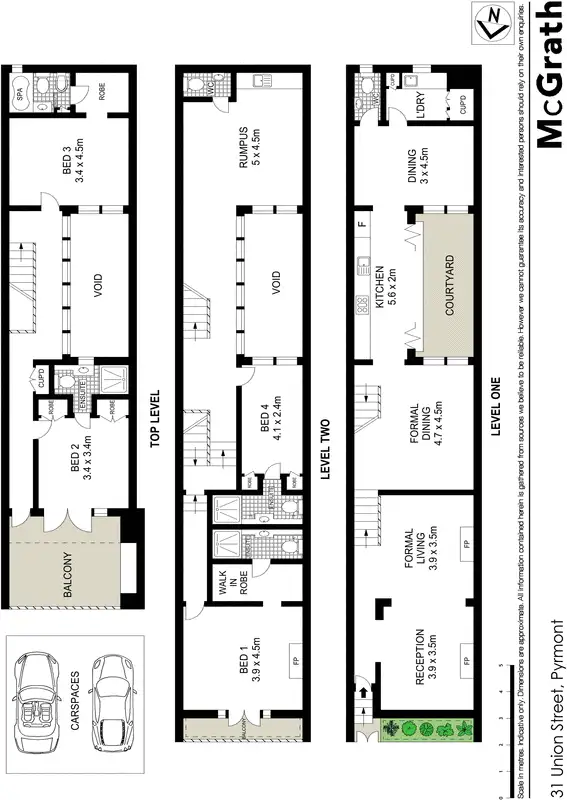 Floorplan of Homely house listing, 31 Union Street, Pyrmont NSW 2009
