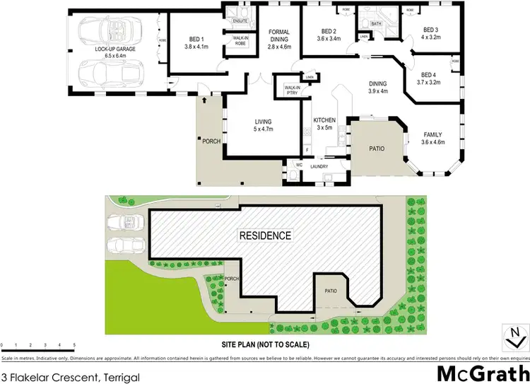 Floorplan of Homely house listing, 3 Flakelar Crescent, Terrigal NSW 2260