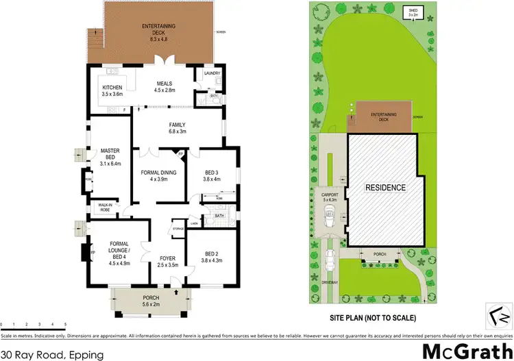 Floorplan of Homely house listing, 30 Ray Road, Epping NSW 2121
