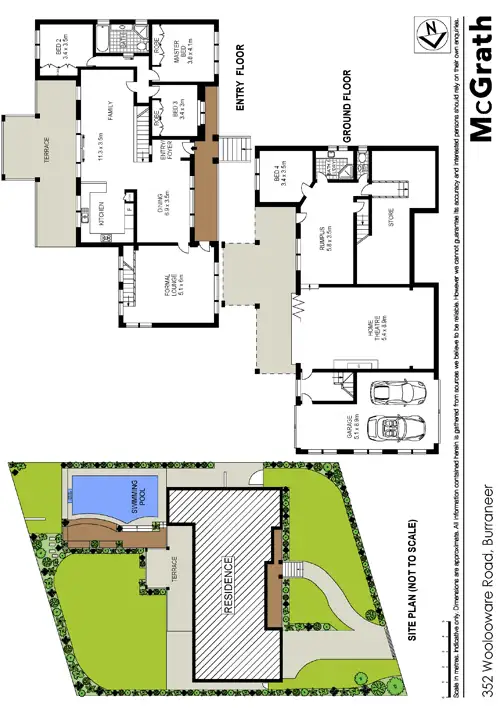 Floorplan of Homely house listing, 352 Woolooware Road, Burraneer NSW 2230