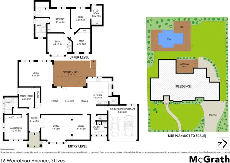 Floorplan of Homely house listing, 16 Warrabina Avenue, St Ives NSW 2075