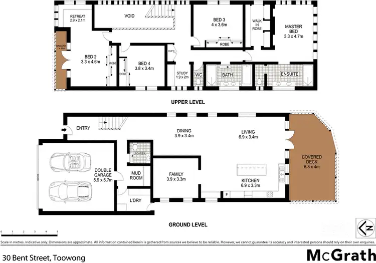Floorplan of Homely house listing, 30 Bent Street, Toowong QLD 4066