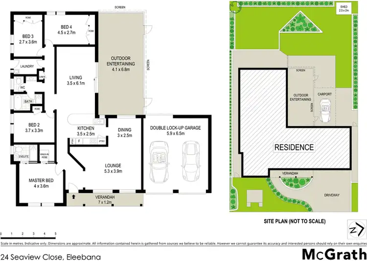Floorplan of Homely house listing, 24 Seaview Close, Eleebana NSW 2282