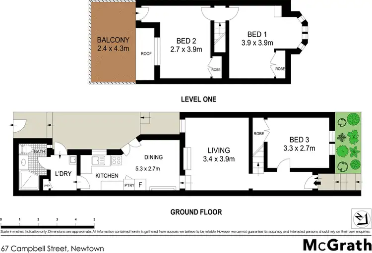 Floorplan of Homely house listing, 67 Campbell Street, Newtown NSW 2042