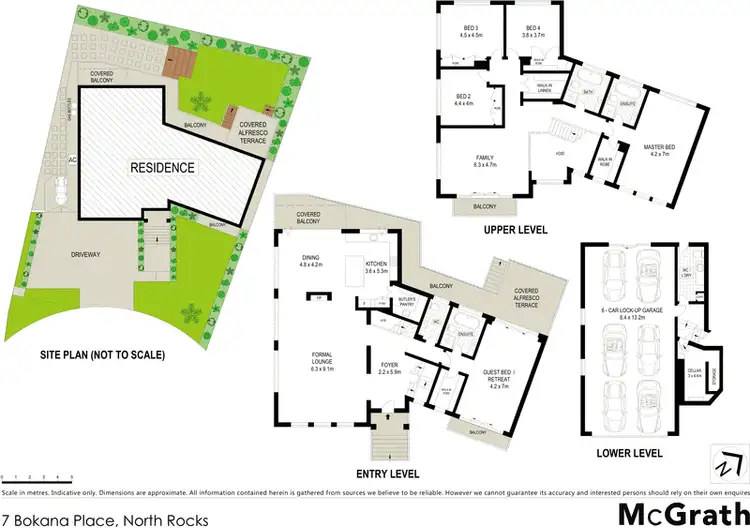 Floorplan of Homely house listing, 7 Bokana Place, North Rocks NSW 2151
