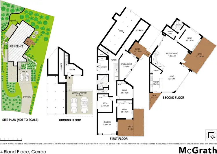 Floorplan of Homely house listing, 4 Bland Place, Gerroa NSW 2534