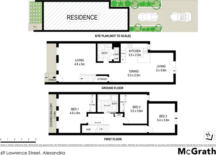 Floorplan of Homely house listing, 69 Lawrence Street, Alexandria NSW 2015