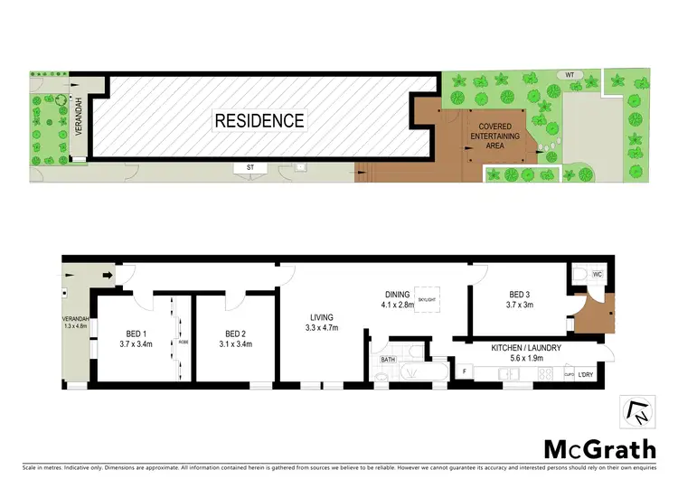 Floorplan of Homely house listing, 86 Beauchamp Street, Marrickville NSW 2204