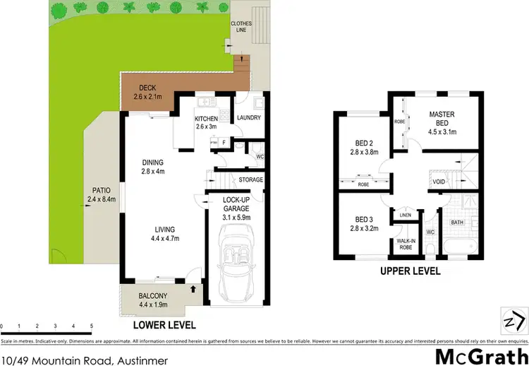 Floorplan of Homely townhouse listing, 10/49 Mountain Road, Austinmer NSW 2515