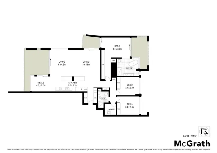 Floorplan of Homely apartment listing, 6503/2 Ephraim Island Parade, Paradise Point QLD 4216