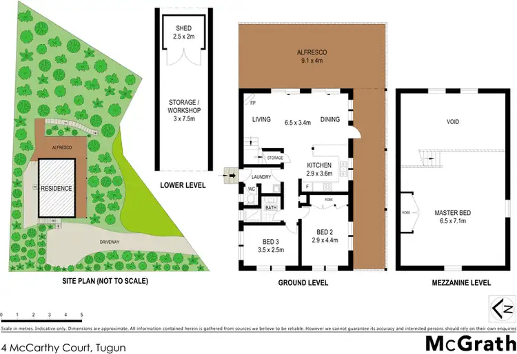 Floorplan of Homely house listing, 4 McCarthy Court, Tugun QLD 4224