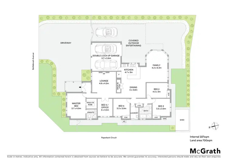 Floorplan of Homely house listing, 8 Bottlebrush Avenue, Casula NSW 2170