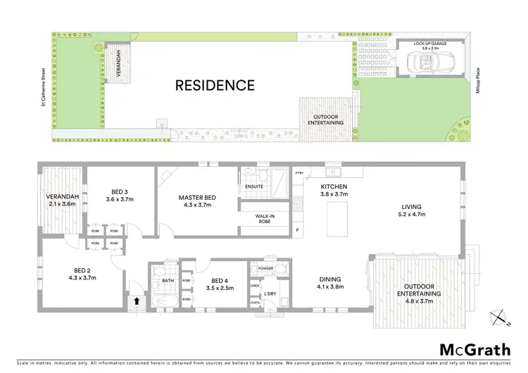 Floorplan of Homely house listing, 12 St Catherine Street, Mortdale NSW 2223