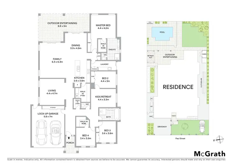 Floorplan of Homely house listing, 5 Paul Street, Birkdale QLD 4159