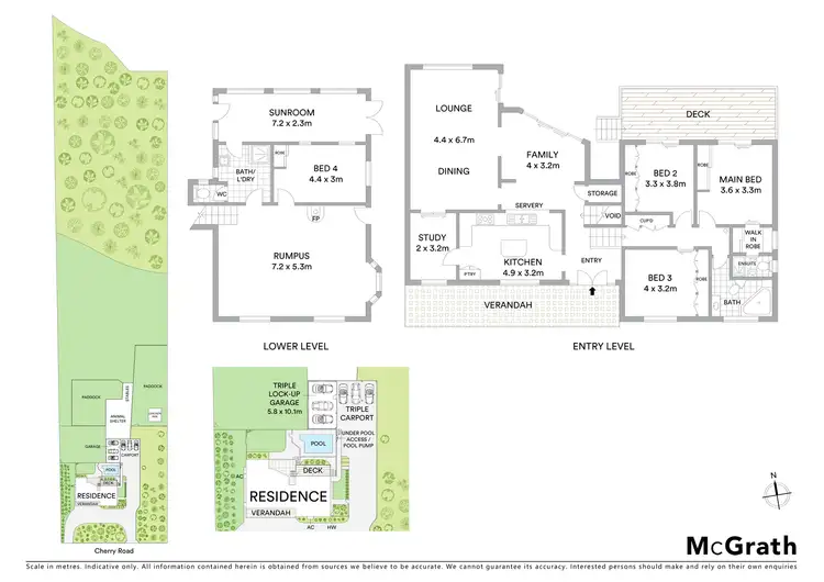 Floorplan of Homely house listing, 15a Cherry Road, Eleebana NSW 2282