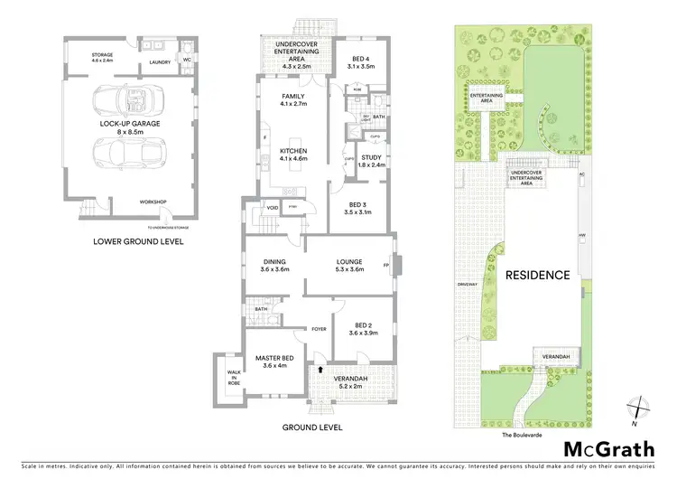 Floorplan of Homely house listing, 23 The Boulevarde, Epping NSW 2121