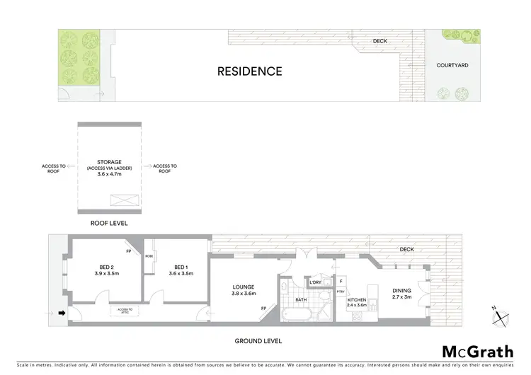 Floorplan of Homely house listing, 5 Palmerston Avenue, Glebe NSW 2037