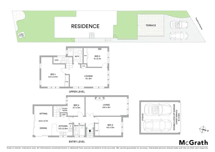 Floorplan of Homely house listing, 42 Twyford Avenue, Earlwood NSW 2206