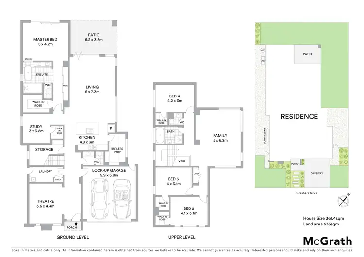Floorplan of Homely house listing, 12 Foreshore Drive, Springfield Lakes QLD 4300