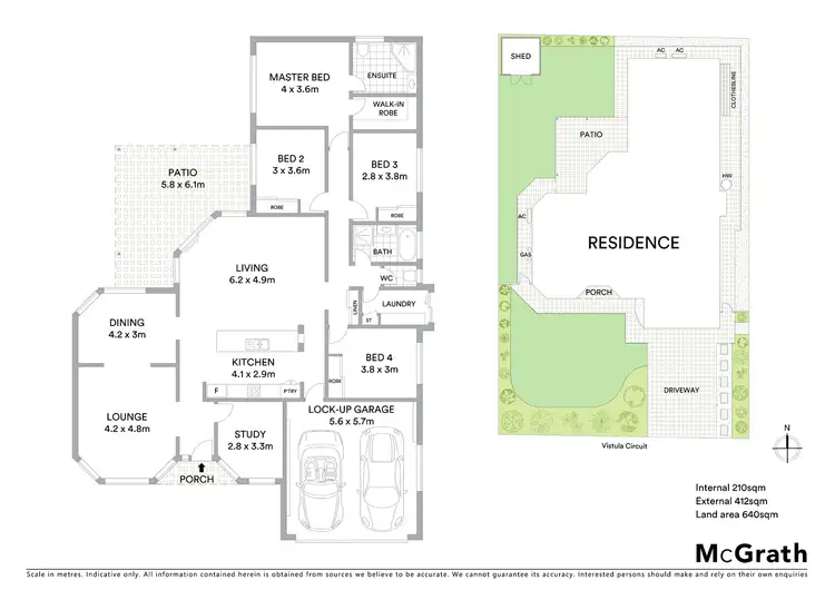 Floorplan of Homely house listing, 74 Vistula Circuit, Springfield QLD 4300