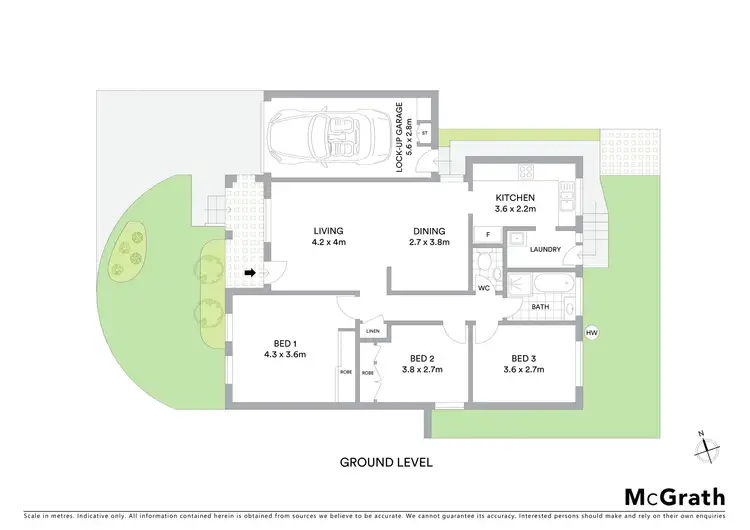 Floorplan of Homely villa listing, 2/65 Sandringham Street, Sans Souci NSW 2219