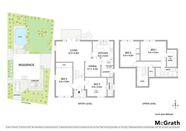 Floorplan of Homely house listing, 3 Aminya Place, Riverview NSW 2066