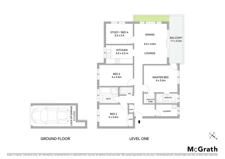 Floorplan of Homely unit listing, 2/29 Lancelot Street, Allawah NSW 2218